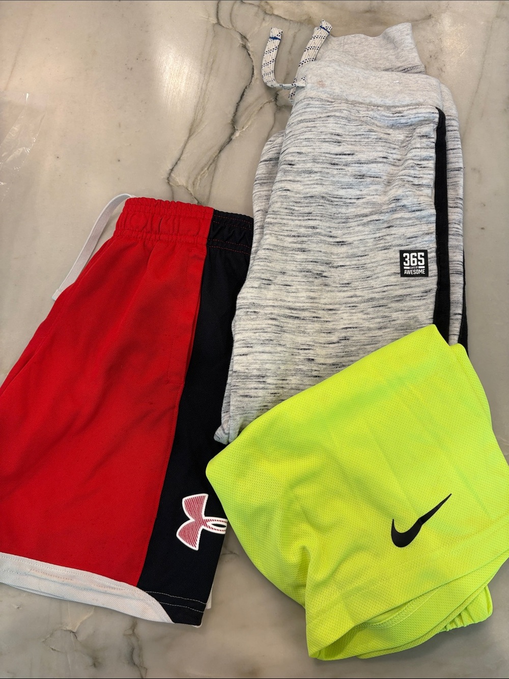 Boys small shorts and sweats bundle